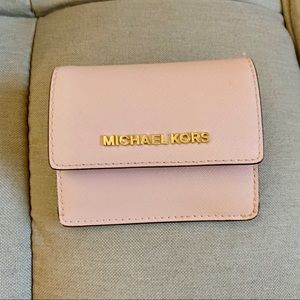 Michael Kors Light Pink Card Holder